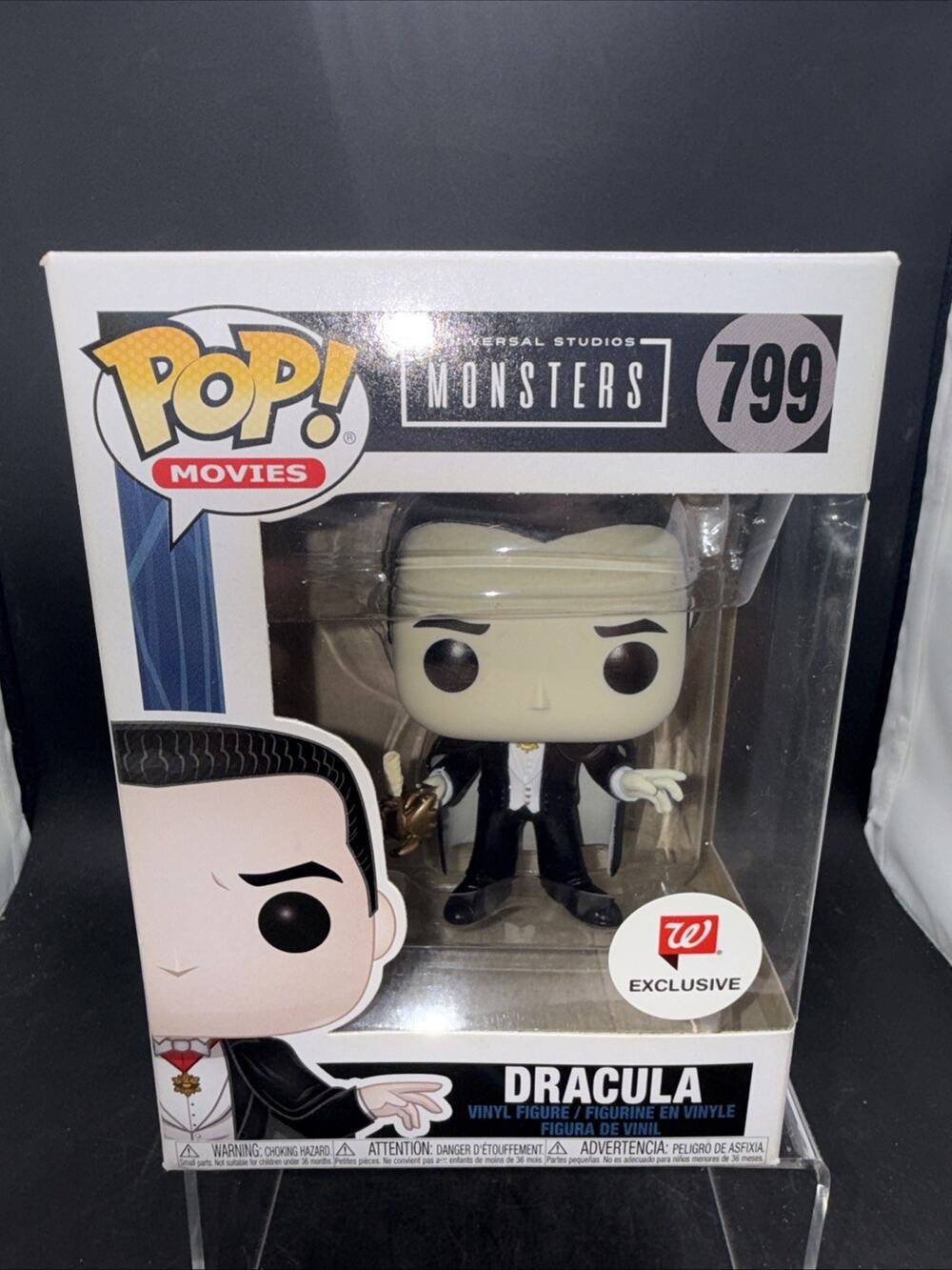 Funko Pop Movies Dracula #799 Walgreens Exclusive Universal Monsters w/ Box